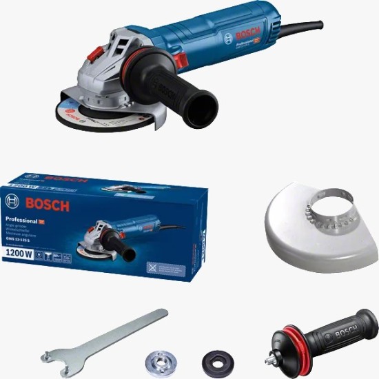 ESMERILHADEIRA BOSCH INDUSTRIAL 5" GWS12-125S ESMERILHADEIRA BOSCH INDUSTRIAL 5" GWS12-125S
