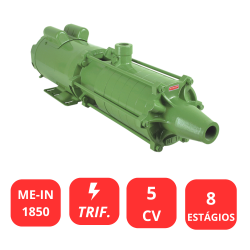 BOMBA CENTRÍFUGA SCHNEIDER ME-IN 1850 TRIFÁSICA 5 CV 
