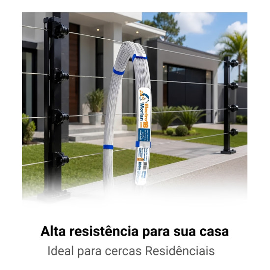  ARAME PARA CERCA ELÉTRICA FIO 18 – 1,24 mm – 500 METROS