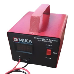  CARREGADOR DE BATERIA MIKA – 12V/10A/120W