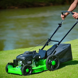 CORTADOR DE GRAMA TRAPP LF-650RM A GASOLINA COM RECOLHEDOR 6,5Hp 