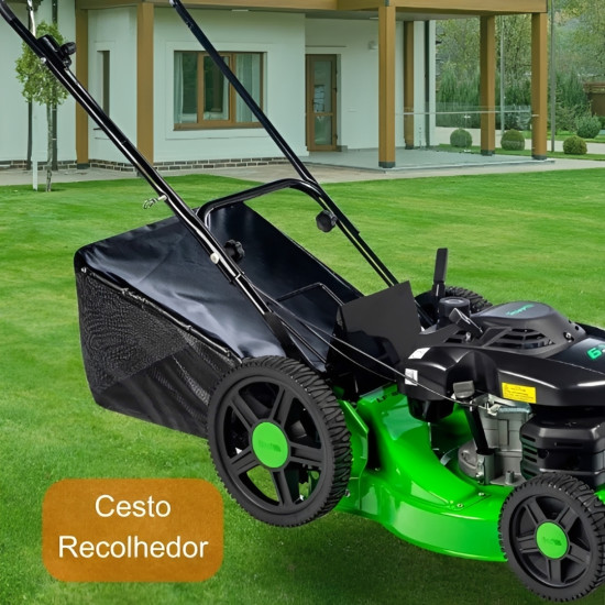 CORTADOR DE GRAMA TRAPP LF-650RM A GASOLINA COM RECOLHEDOR 6,5Hp 