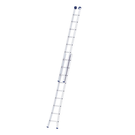  ESCADA EXTENSIVA MOR – 9x2 DEGRAUS ALUMÍNIO