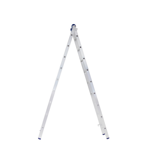  ESCADA EXTENSIVA MOR – 9x2 DEGRAUS ALUMÍNIO