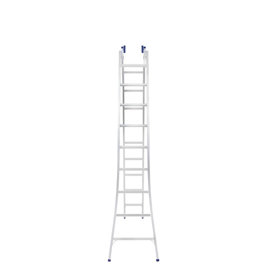  ESCADA EXTENSIVA MOR – 9x2 DEGRAUS ALUMÍNIO