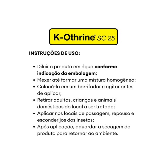 K-OTHRINE® SC 25 – 30ML
