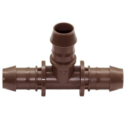 TE PARA TUBO DRIPRILINE 17mm RAIN BIRD  (KIT COM 5 UNIDADES)