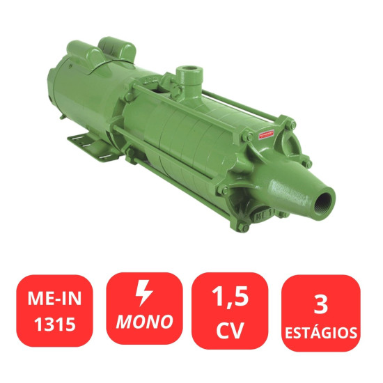 BOMBA CENTRÍFUGA SCHNEIDER ME-IN 1315 MONOFÁSICA 1,5CV