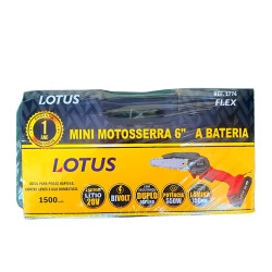 MOTOSSERRA PORTÁTIL 20V LOTUS – COM 2 BATERIAS