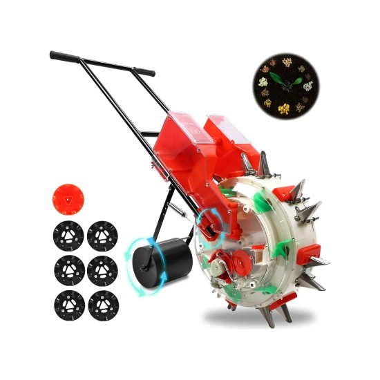 PLANTADEIRA/ADUBADEIRA GIRATÓRIA DUPLA