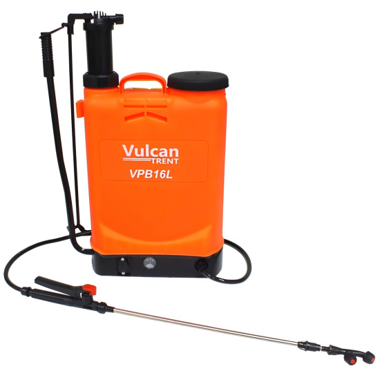PULVERIZADOR A BATERIA 16 LITROS VULCAN 12 AMP.