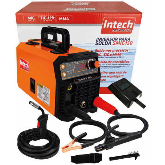 MÁQUINA SOLDA SEM GÁS 150A – SMIG150