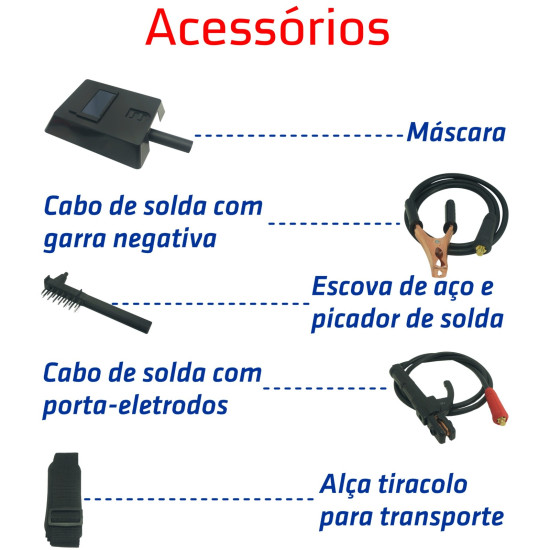 MÁQUINA SOLDA INVERSORA INTECH 200A – SMI200