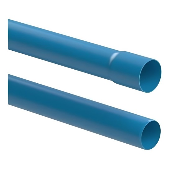 TUBO AZUL 32 mm AGROPECUÁRIO ASPERBRAS PN40 (KIT COM 10 TUBOS)