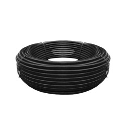 MANGUEIRA PRETA POLIETILENIO  3/4" X 2.0 PLASTMAN 100 METROS