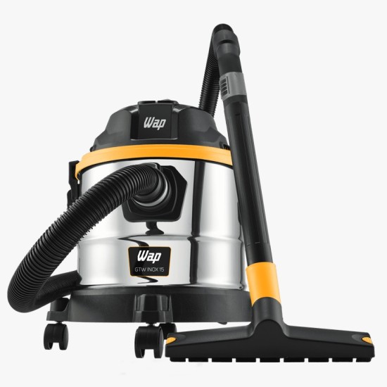 ASPIRADOR DE PÓ E ÁGUA WAP GTW INOX 15  1700W 