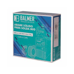 ARAME BALMER P/ SOLDA - MIG 1.0mm - 15Kg