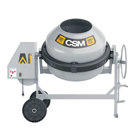 BETONEIRA CSM RENTAL CINZA 400L 2CV MONO