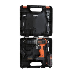 PARAFUSADEIRA / FURADEIRA BLACK & DECKER 20V COM 80 ACESSÓRIOS - BCD704C1KA
