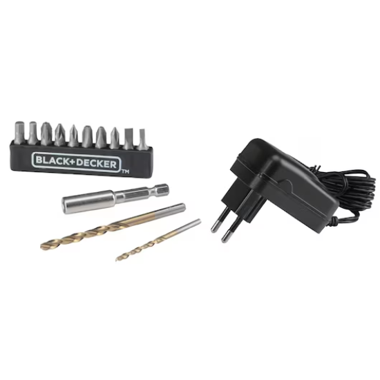 PARAFUSADEIRA / FURADEIRA BLACK & DECKER 12V 3/8" SEM MALETA - LD12S-BR