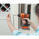 PARAFUSADEIRA / FURADEIRA BLACK & DECKER 12V 3/8" SEM MALETA - LD12S-BR
