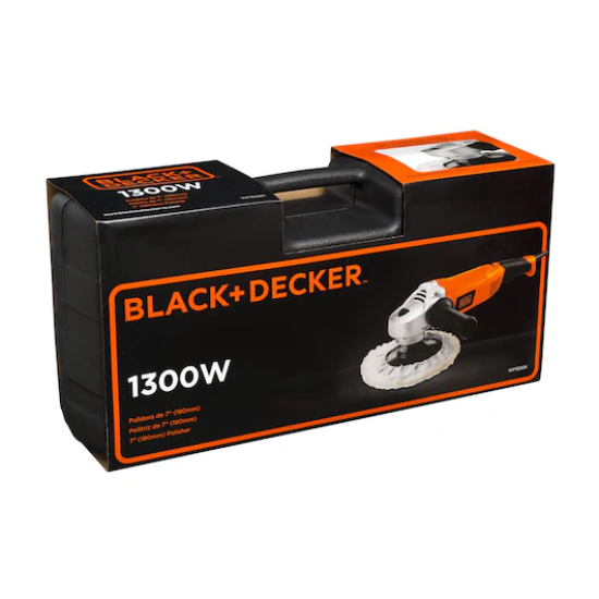 POLITRIZ BLACK & DECKER 7" 220V  - WP1500K