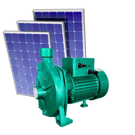 BOMBA CENTRIFUGA SOLAR THEBE 114V B-13 + 03 PLACAS SOLAR