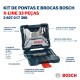 KIT DE PONTAS E BROCAS BOSCH - X-LINE - 33 PÇS