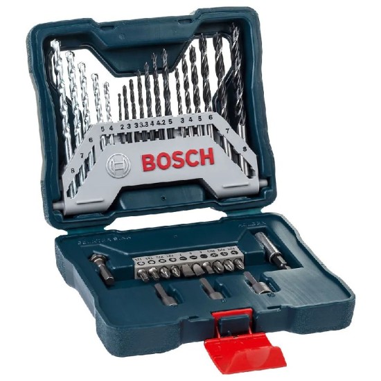 KIT DE PONTAS E BROCAS BOSCH - X-LINE - 33 PÇS