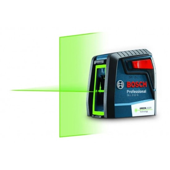 NÍVEL A LASER BOSCH - VERDE GLL 2-12G - 12m