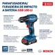 PARAFUSADEIRA / FURADEIRA BOSCH - GSB185LI - COM MALETA + 2 BATERIAS