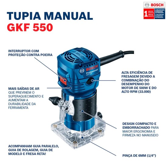 TUPIA BOSCH - GKF 550