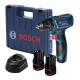 PARAFUSADEIRA BOSCH GSR120 COM MALETA 1 BATERIAS