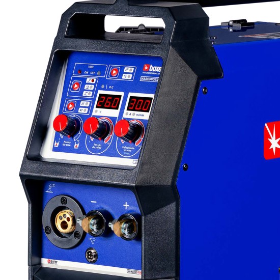 MÁQUINA DE SOLDA BOXER MULTIPROCESSO 300A – HARDMIG 325 FLEX