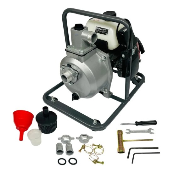 MOTOBOMBA BRANCO GASOLIN - B2T-701