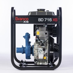 MOTOBOMBA BRANCO DIESEL - BD 716 XS - PARTIDA MANUAL