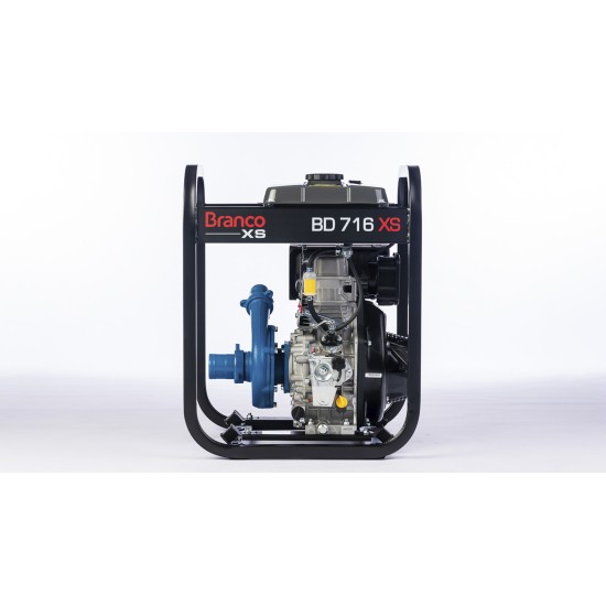 MOTOBOMBA BRANCO DIESEL - BD 716 XS - PARTIDA MANUAL