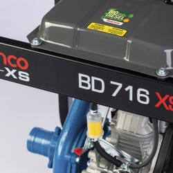 MOTOBOMBA BRANCO DIESEL - BD 716 XS - PARTIDA MANUAL