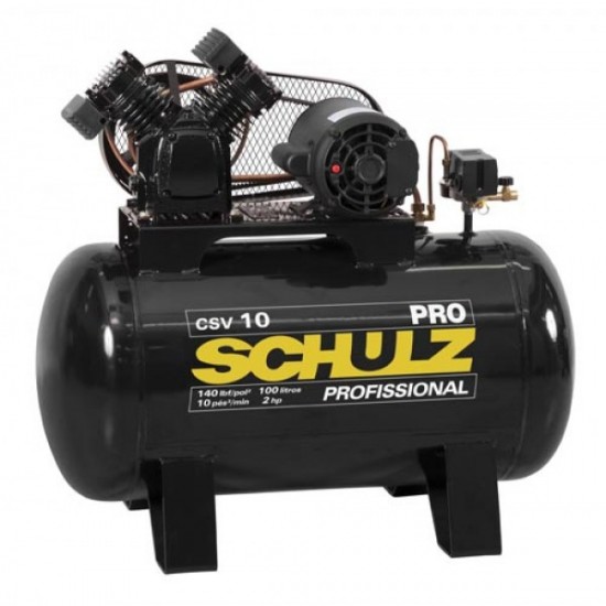 COMPRESSOR SCHULZ 10 CSV/100L 2CV TRIF LINHA PRO