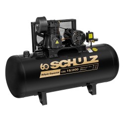 COMPRESSOR SCHULZ 15 CSL/200L 3CV MONO EDIÇÃO 60 ANOS