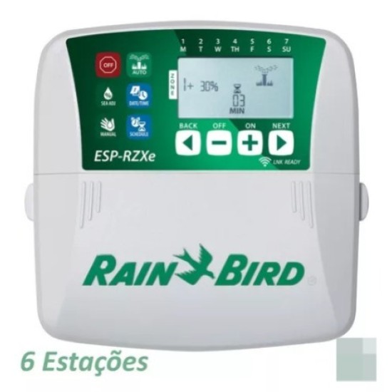 CONTROLADOR RAIN BIRD IRRIGAÇÃO 6 ESTAÇÃO CONTROLADOR RAIN BIRD IRRIGAÇÃO 6 ESTAÇÃO