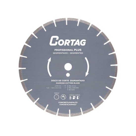 DISCO CORTAG DIAMANTADO PROFISSIONAL PLUS 14” (350mm) – 60666
