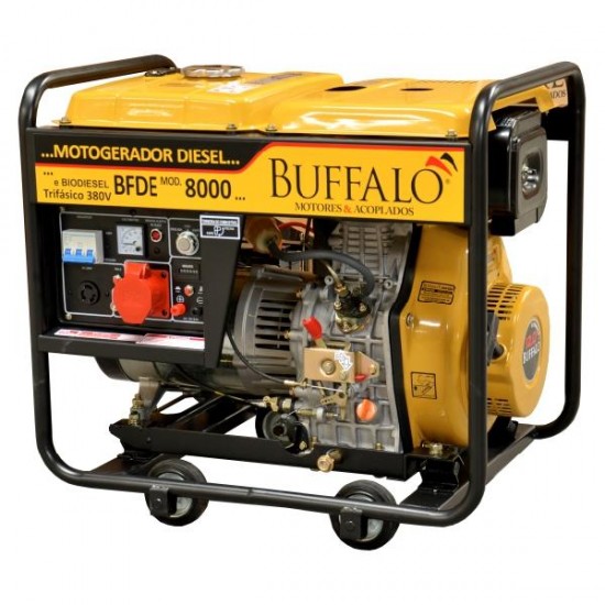 GERADOR BUFFALO BFDE 8000 TRI 380V