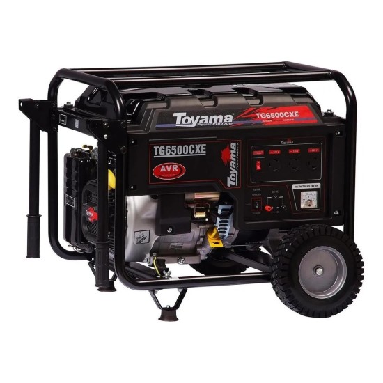 GERADOR TOYAMA GASOLINA TG6500CXE MONOFÁSICO 220V - 127V GERADOR TOYAMA GASOLINA TG6500CXE MONOFÁSICO 220V - 127V