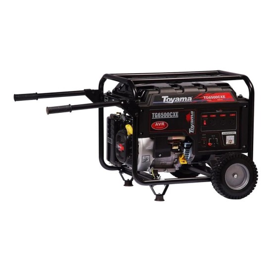 GERADOR TOYAMA GASOLINA TG6500CXE MONOFÁSICO 220V - 127V GERADOR TOYAMA GASOLINA TG6500CXE MONOFÁSICO 220V - 127V