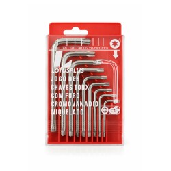 JOGO DE CHAVE TORX 9PCS LOTUS