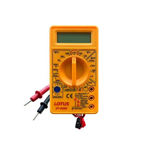 MULTÍMETRO DIGITAL LOTUS PLUS