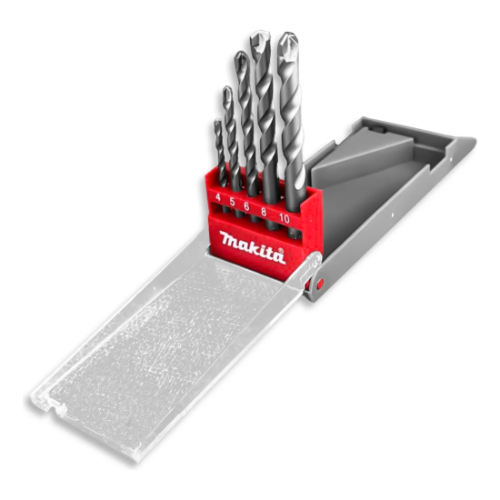 JOGO DE BROCAS VIDEA MAKITA - 5 PÇS  D-03894