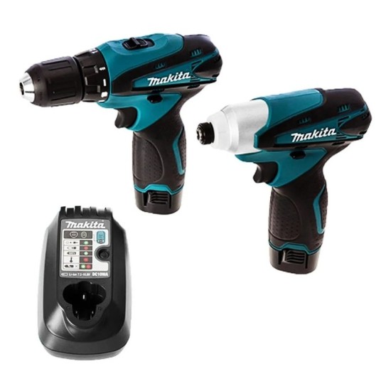 KIT FURADEIRA E PARAFUSADEIRA MAKITA - LCT204