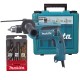 FURADEIRA MAKITA - HP1640KX1 + KIT DE 9 BROCAS